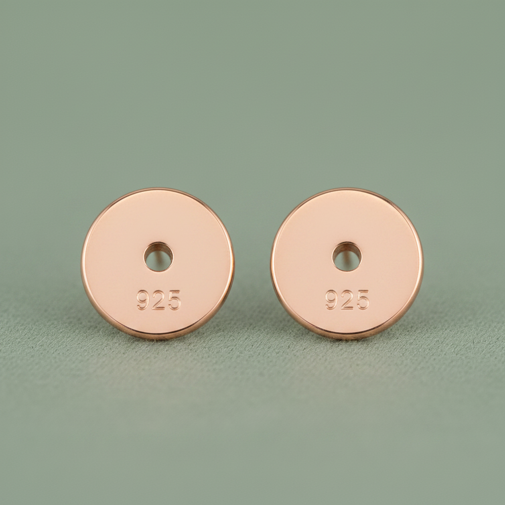 925 Earring Backs Clean
