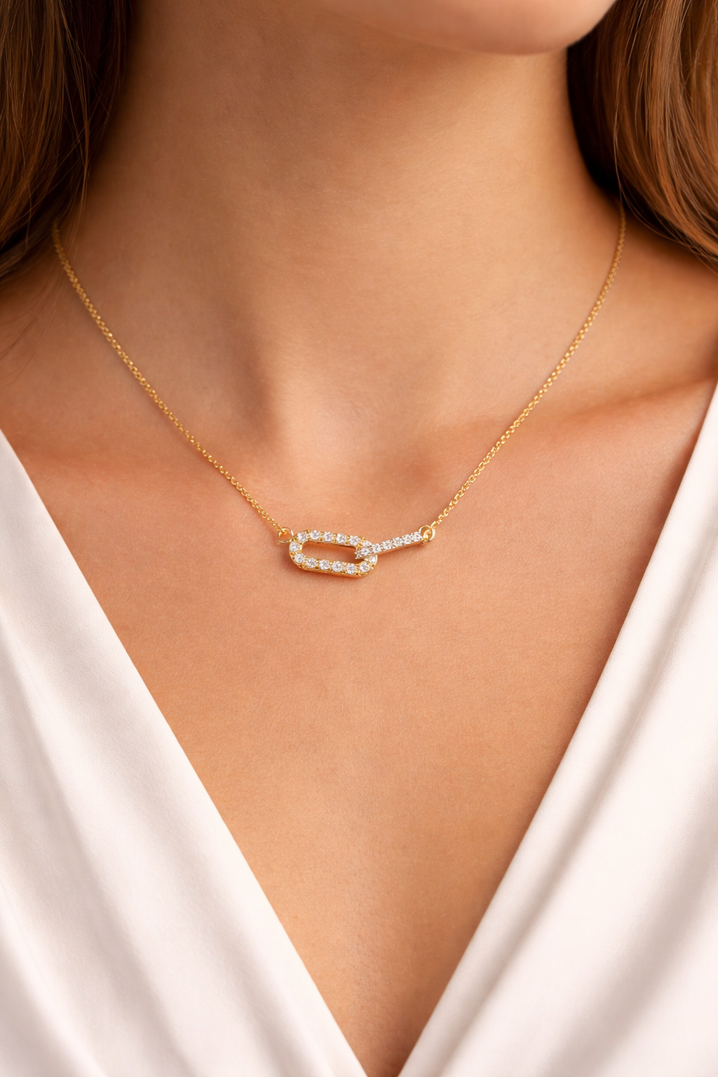 Celestial Dew Drop — 925 Sterling Silver Pendant Necklace