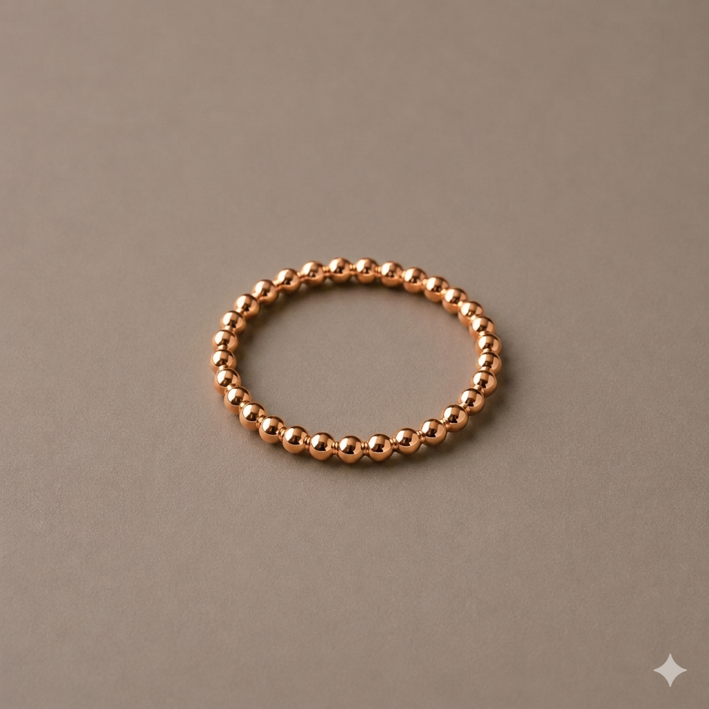 Promise Spark Ring — Gold & Rose Gold Plated Sterling Silver