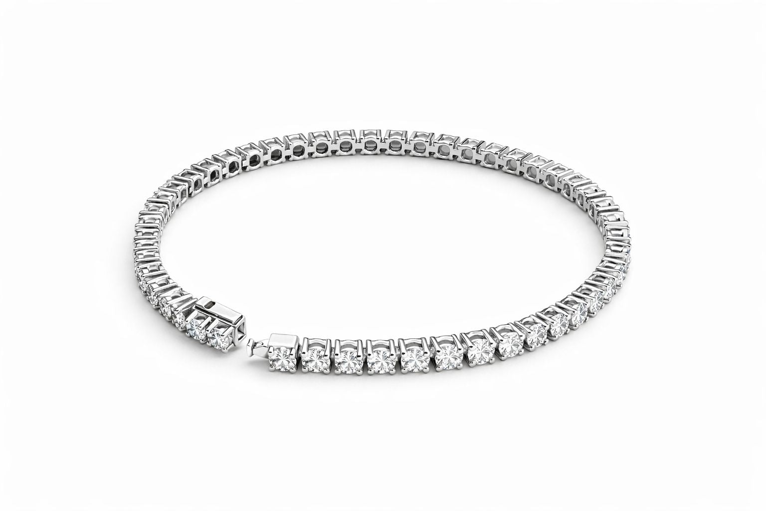 Eternal Radiance Tennis Bracelet – 925 Sterling Silver