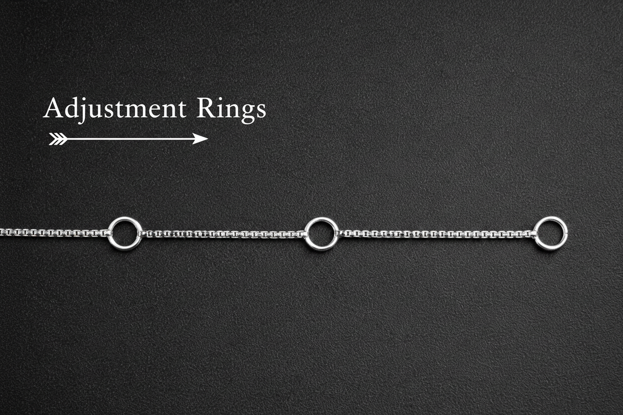 Chain Adjustment Rings Annotated