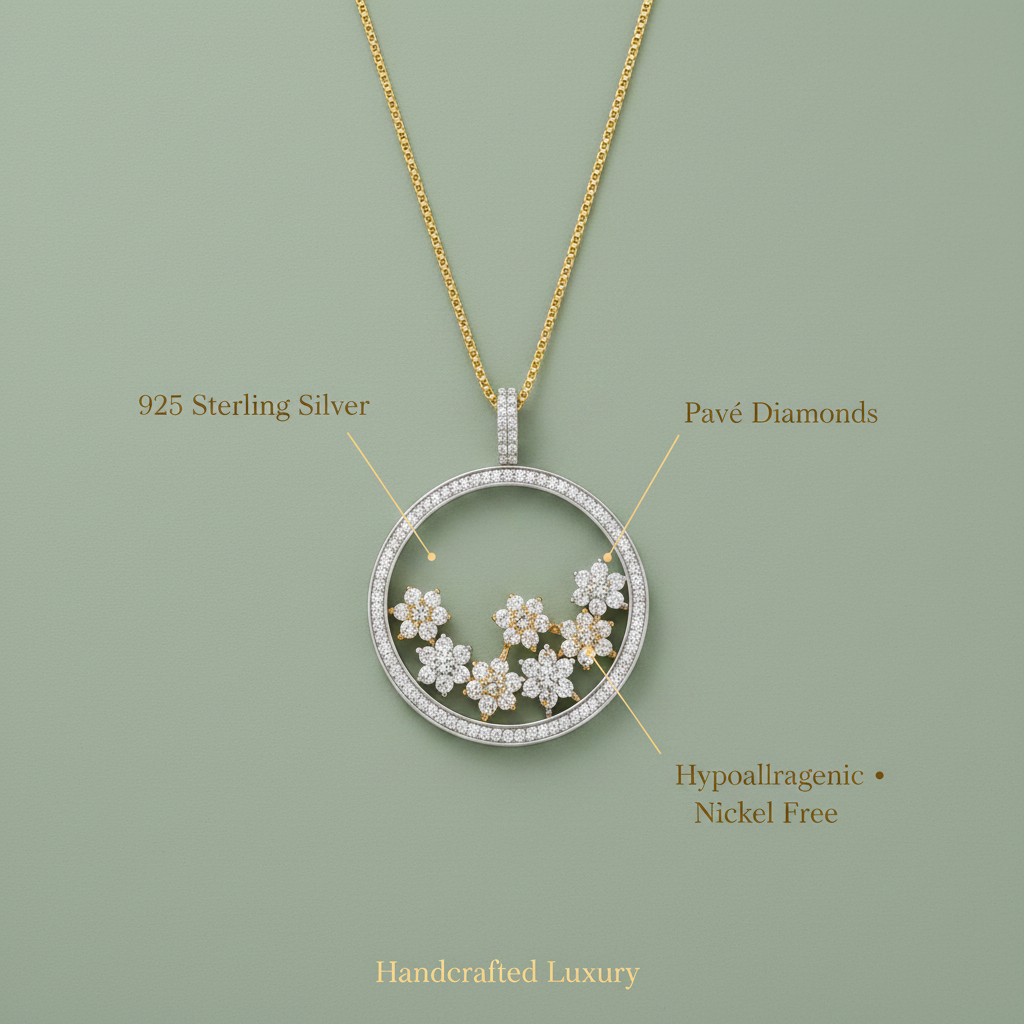 Floral Necklace Annotations