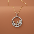 Floral Necklace Terracotta
