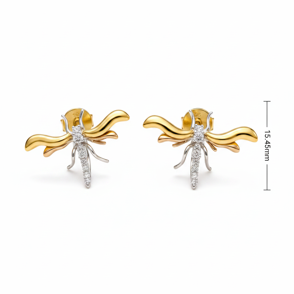 MosCUTEo Earring with 15.45mm dimension