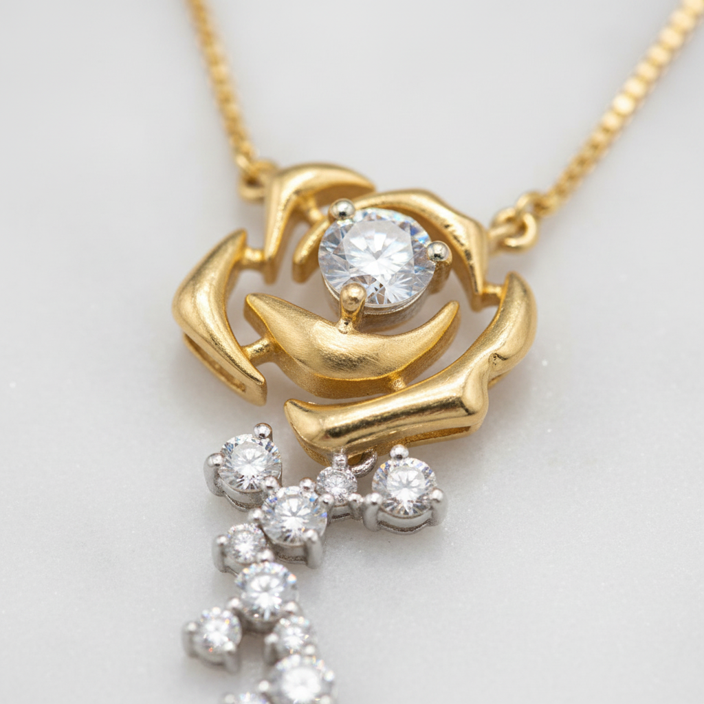 Rose Pendant Close-up